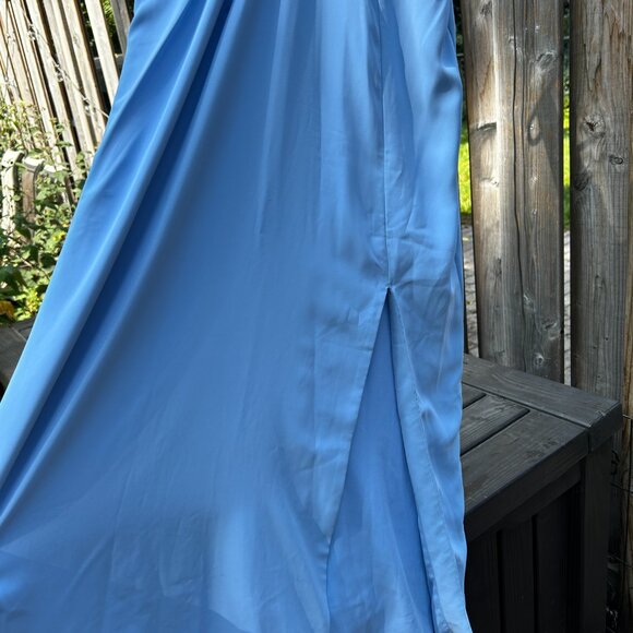 Abercrombie Powder Blue Midi Dress - Picture 6 of 7